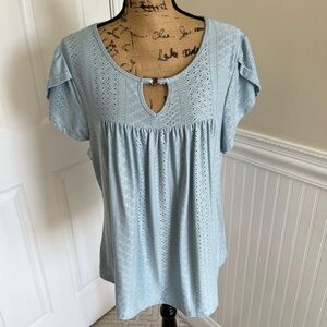 Saukole Petal Sleeve Top